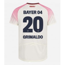 Bayer Leverkusen Alejandro Grimaldo #20 Bortedrakt 2025-26 Kortermet